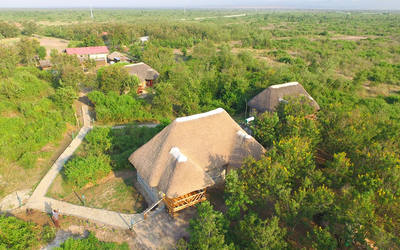 Irungu Forest Safari Lodge Aerial View