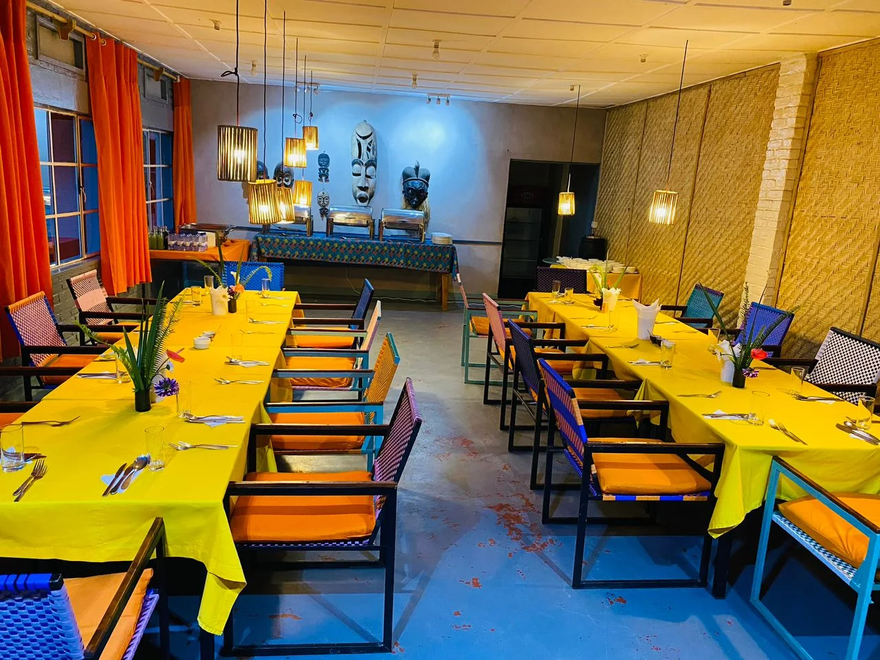 Dining room at Isange Paradise Resort