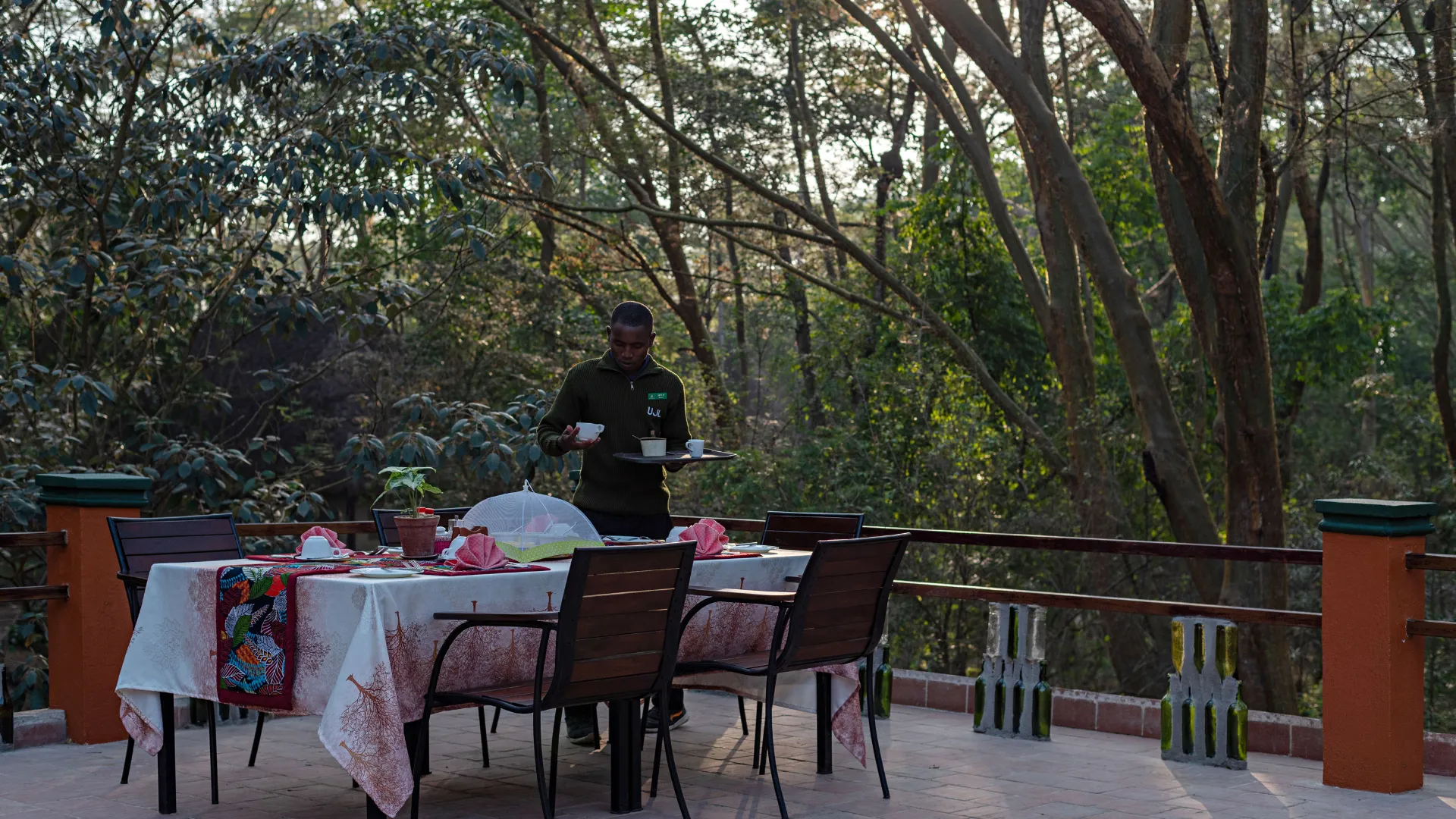 Ishasha Jungle Lodge Dining