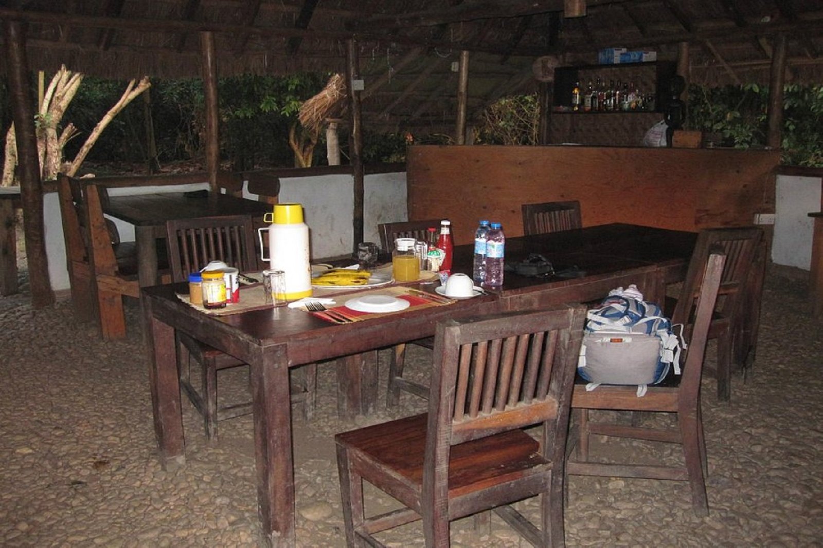 Ishasha Ntungwe River Camp Restaurant