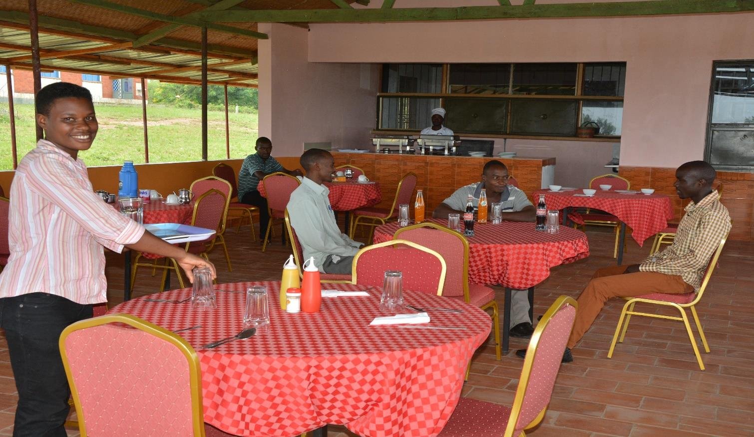 Kazinga Channel View Resort Dining Hall