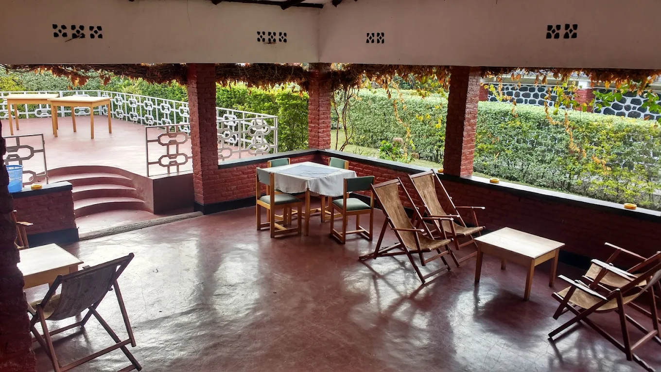Kinigi Guest House seating area