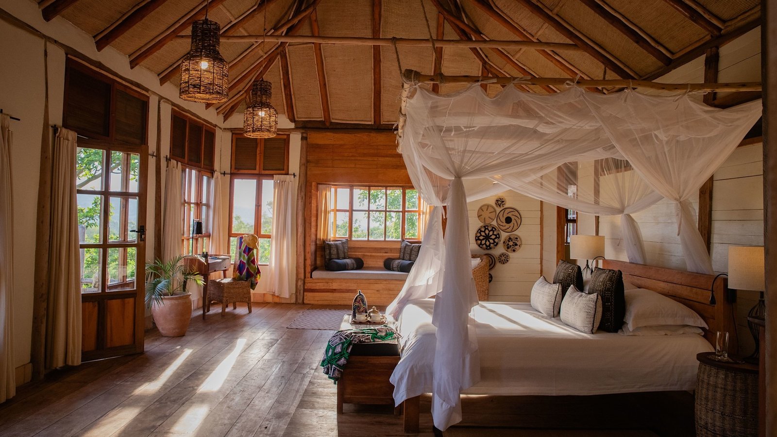 Kyambura Game Lodge Room