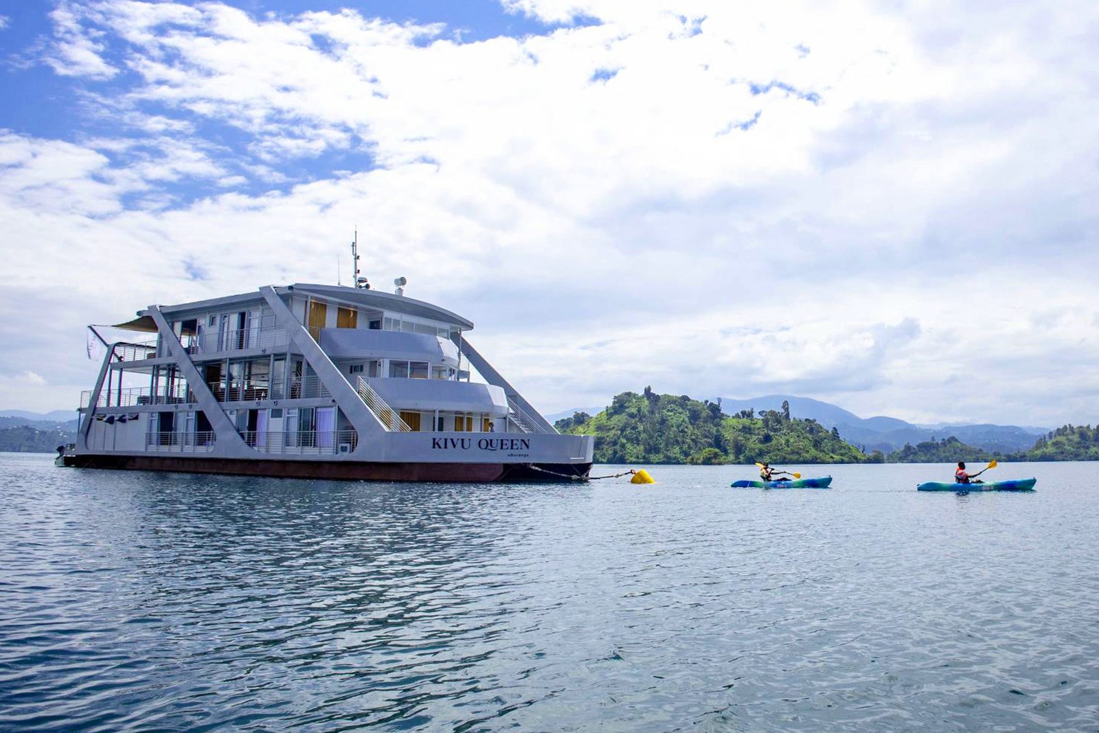 Lake Kivu Luxury Boat in Rwanda