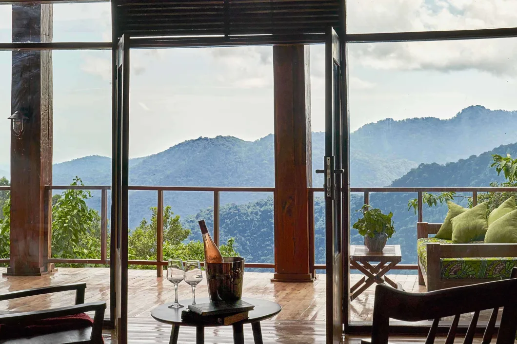 Luxury Gorilla Lodge in Nkuringo