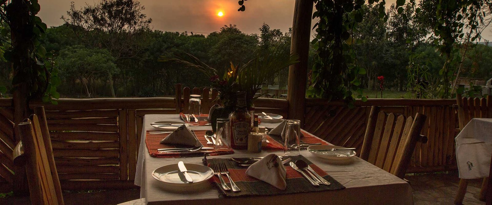 Simba Safari Camp Meal