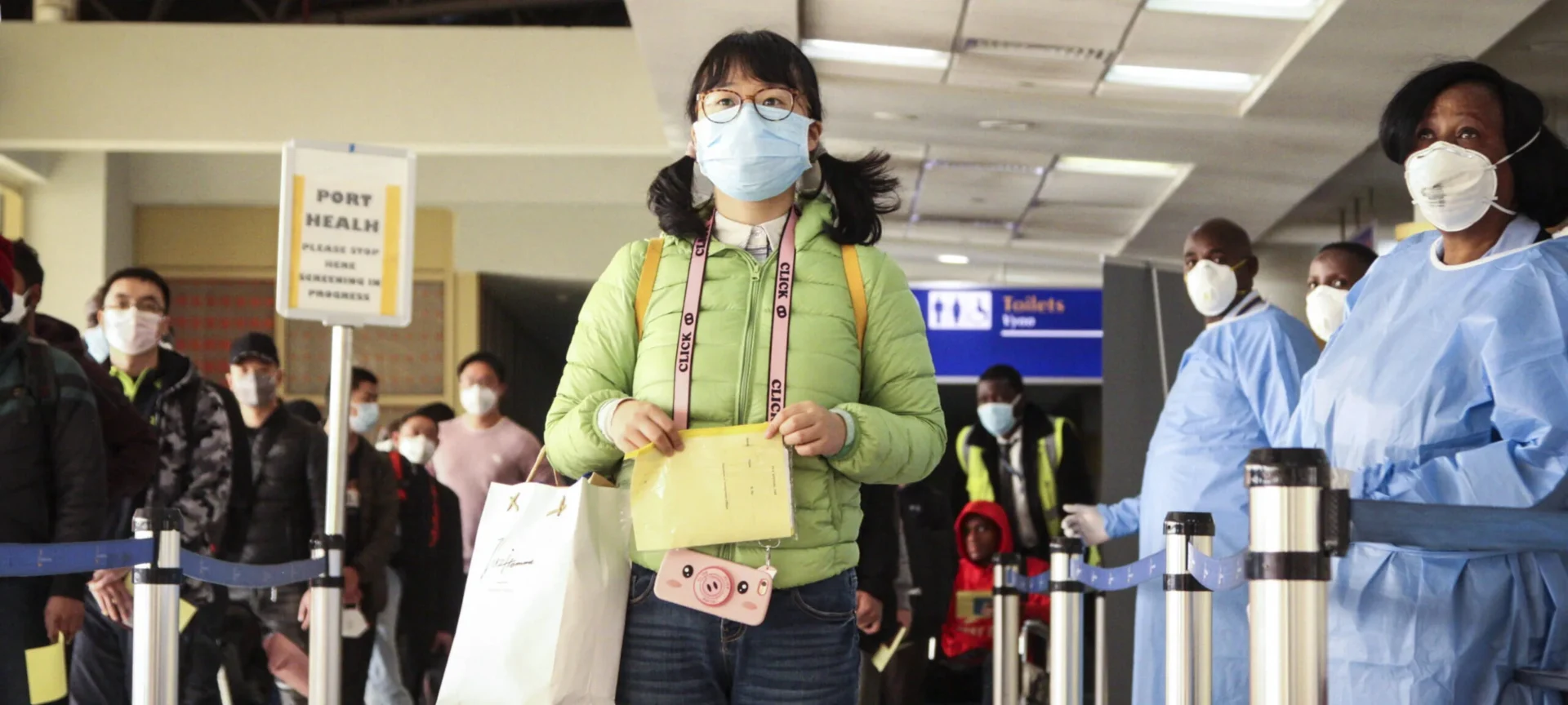Health Screening Measures for Travellers Arriving in Uganda
