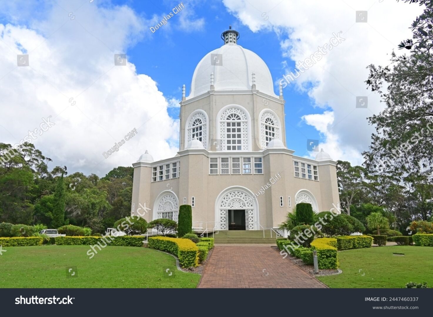 Unique Architecture of The Bahai Temple in Kampala Uganda