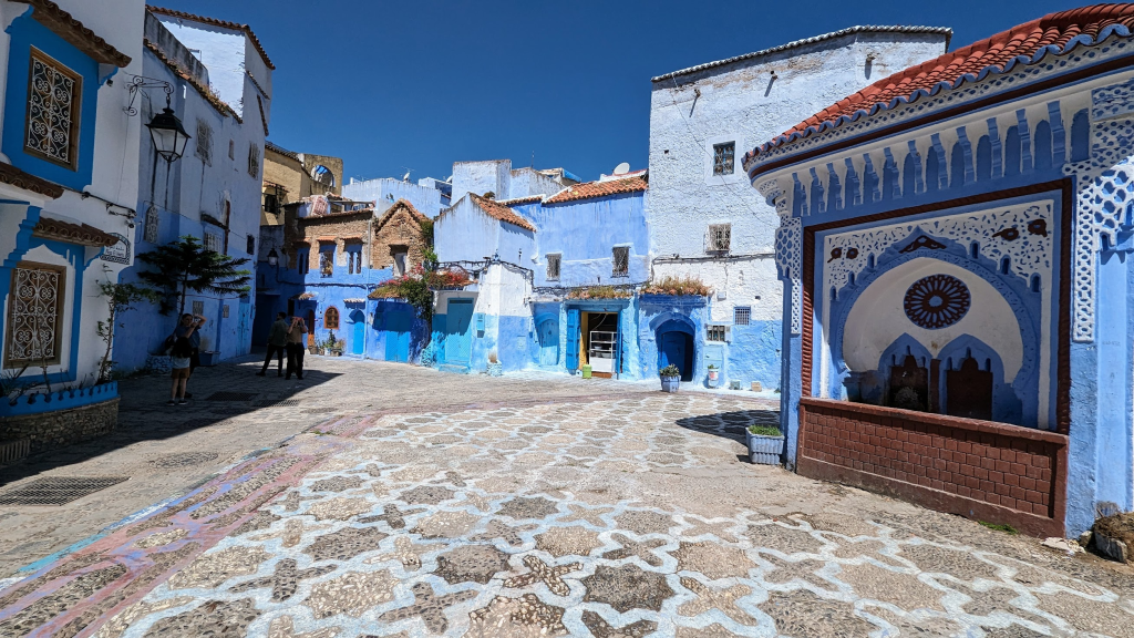 Located in the beautiful Rif Mountains, Chefchaouen is one of Morocco’s most picturesque destinations, famous for its charming blue-painted streets and peaceful 