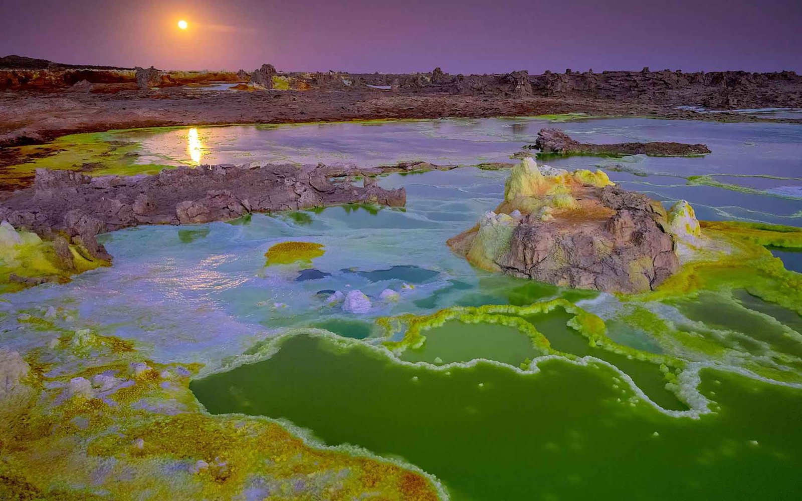The Danakil Depression is