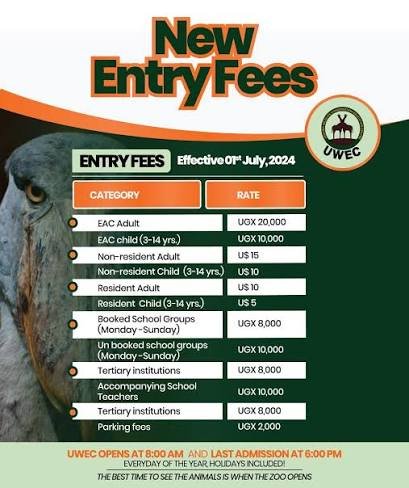 Uganda Wildlife Conservation Education Centre Entebbe Zoo Visit
