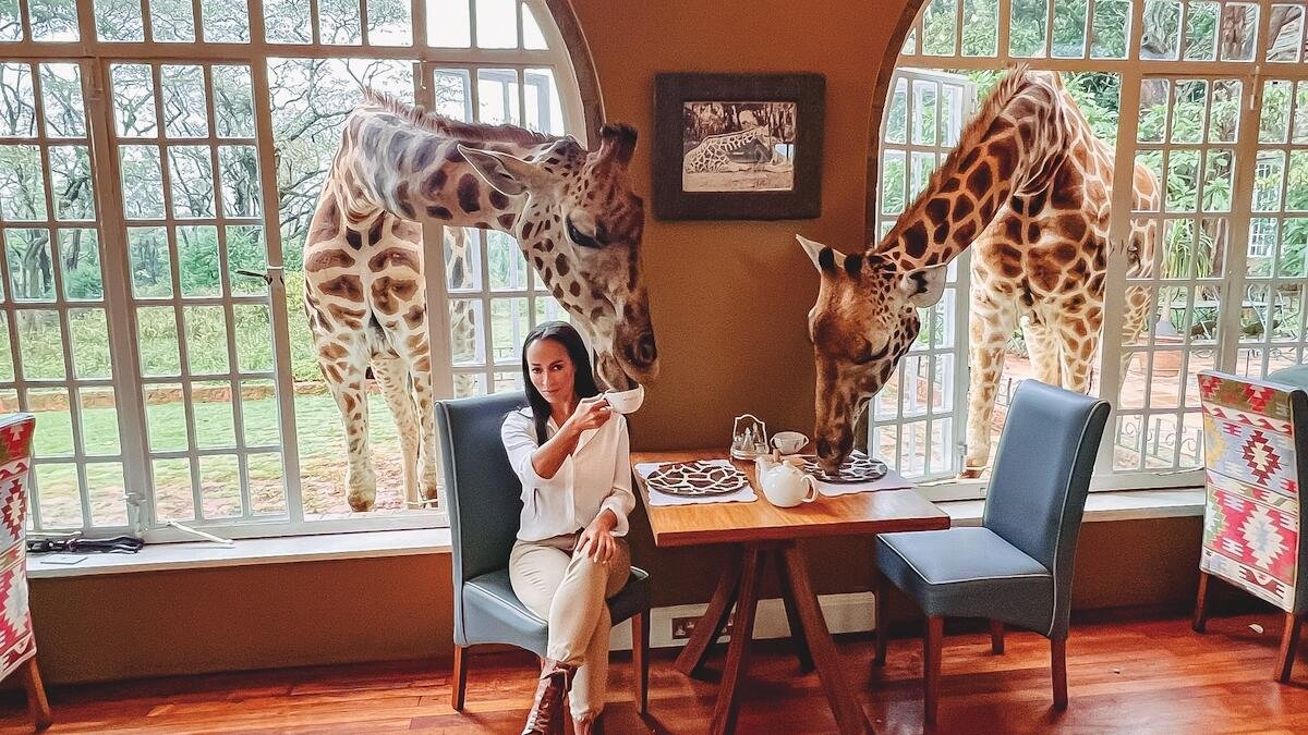 Giraffe Manor is one of Nairobi’s