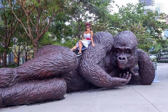 New York Hudson Yards Gorilla Sculpture and Wildlife Inspiration