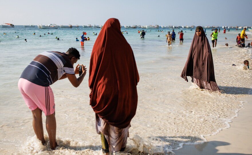 Relax at Liido Beach in Mogadishu Somalia
