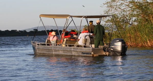 Lake Ihema Boat Safari in Akagera National Park