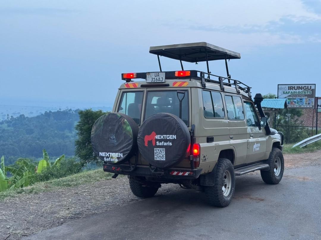 Nextgen Safaris private 5 seater Land Cruiser for Uganda and Rwanda safaris