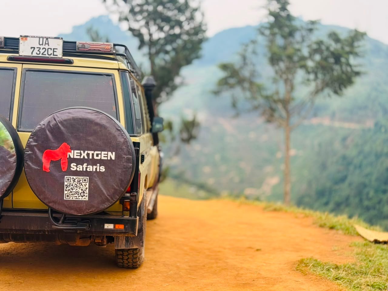 Nextgen Safaris five-seater Land Cruiser near Bwindi Impenetrable National Park