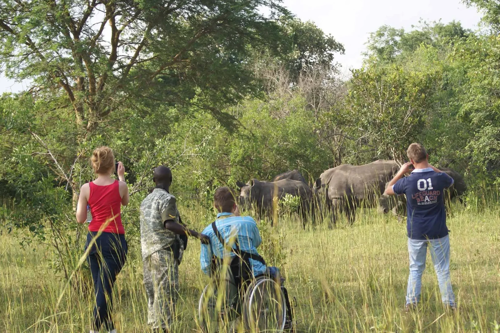 Ziwa Rhino Sanctuary has played a central role in rebuilding