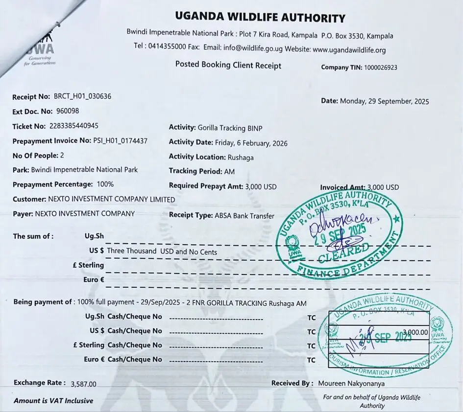 When considering Uganda Safari Prices Explained, it is useful to prioritise experiences before accommodation upgrades. Some travellers would rather spend money on gorilla habituation and stay in a comfortable mid-range lodge, while others may prefer standard gorilla trekking combined with a premium