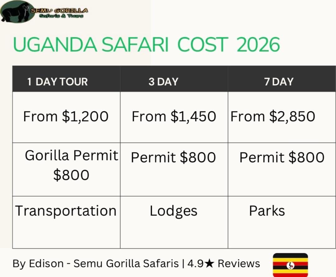Uganda Safari Cost Guide with Nextgen Safaris