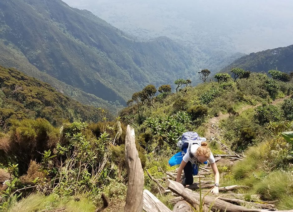 Getting to Mgahinga for Mountain Sabyinyo hiking in Uganda