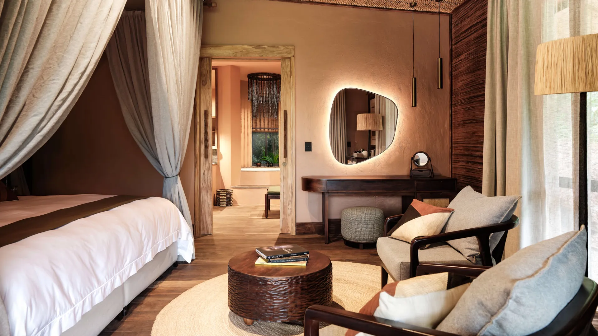 Luxury accommodation at Gorilla Forest Lodge in Bwindi