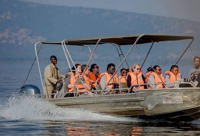 Lake Ihema Boat Safari in Akagera National Park Lake Ihema boat safari experience in Akagera National Park Rwanda