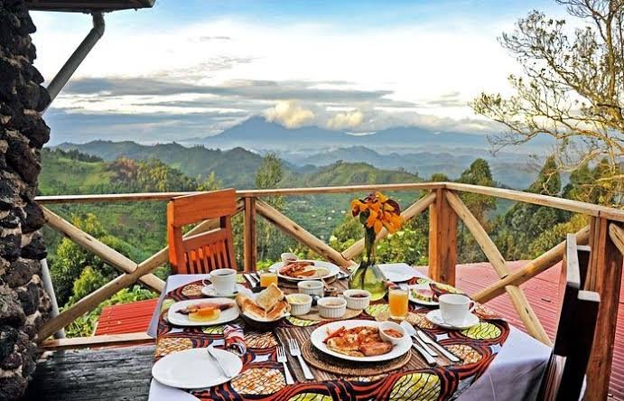 Nkuringo Bwindi Gorilla Lodge accommodation in Uganda