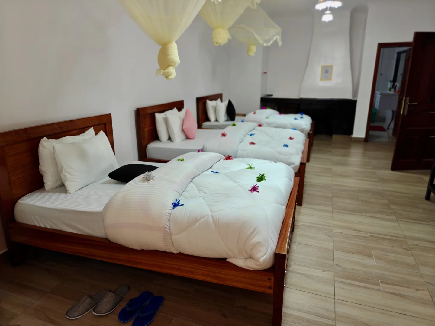 Accommodation and private cottages at Le Bambou Gorilla Lodge Rwanda