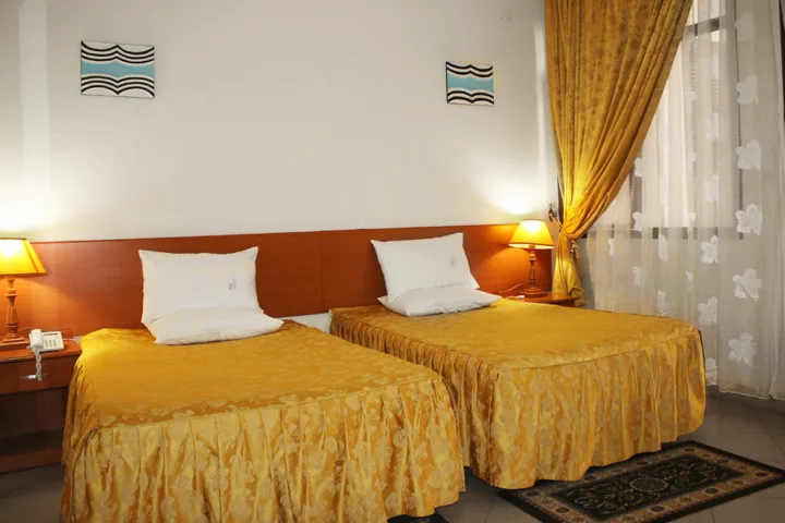 Room categories at La Palme Hotel Rwanda
