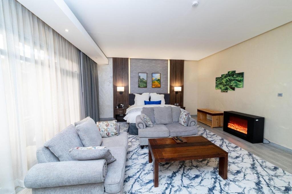 Room categories at Virunga Inn Resort and Spa Rwanda