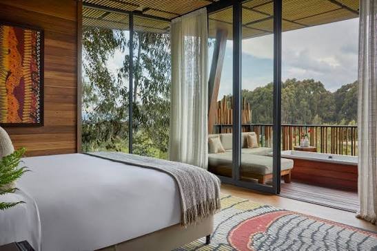 Luxury accommodation at One&Only Gorilla's Nest Rwanda