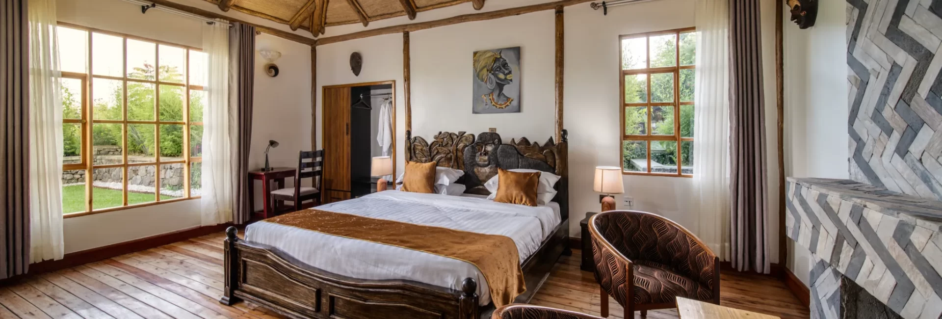 Comfortable Accommodation at Akagera Transit Lodge Guest accommodation featuring Gihinga Rooms Muhana Rooms and Kilala Family Cottage near Akagera National Park