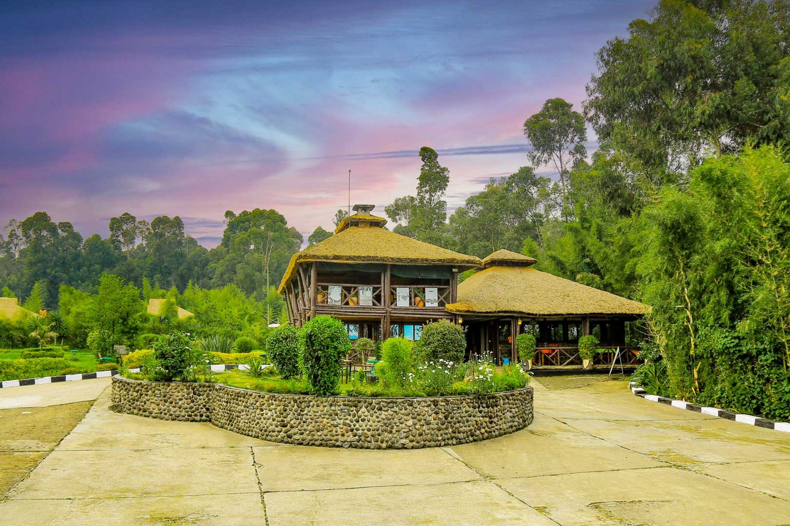 Da Vinci Gorilla Lodge in Rwanda