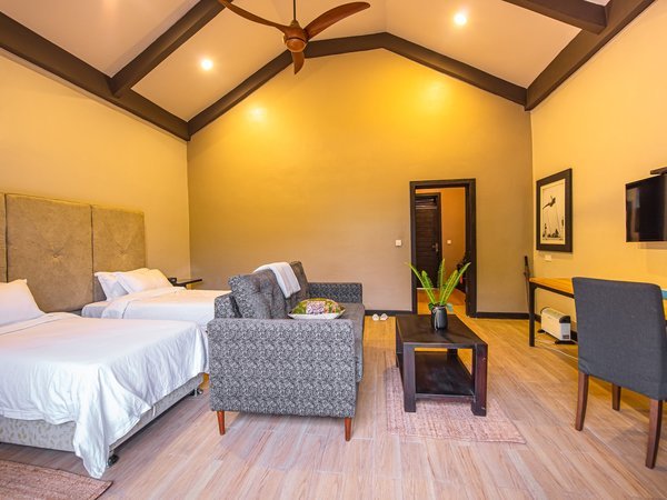 Deluxe rooms at Gorillas Volcanoes Hotel Rwanda