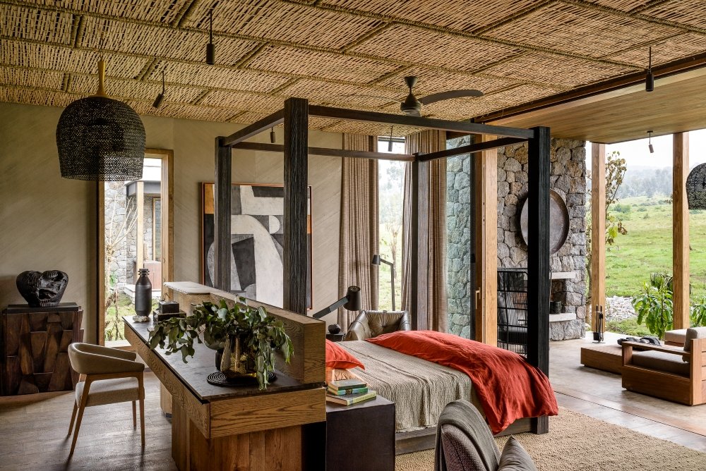 Dining at Singita Kataza House in Rwanda