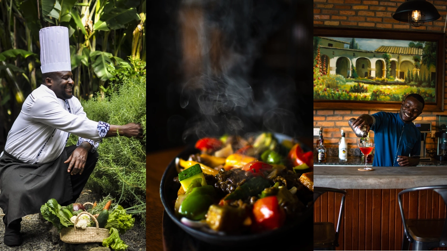 Luxury dining experience at The Bishop's House Rwanda