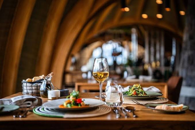 Luxury dining experience at Wilderness Bisate Reserve Rwanda