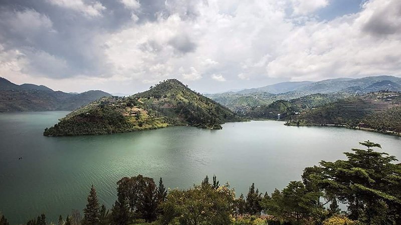 Musanze Caves and Twin Lakes near Volcanoes National Park Rwanda