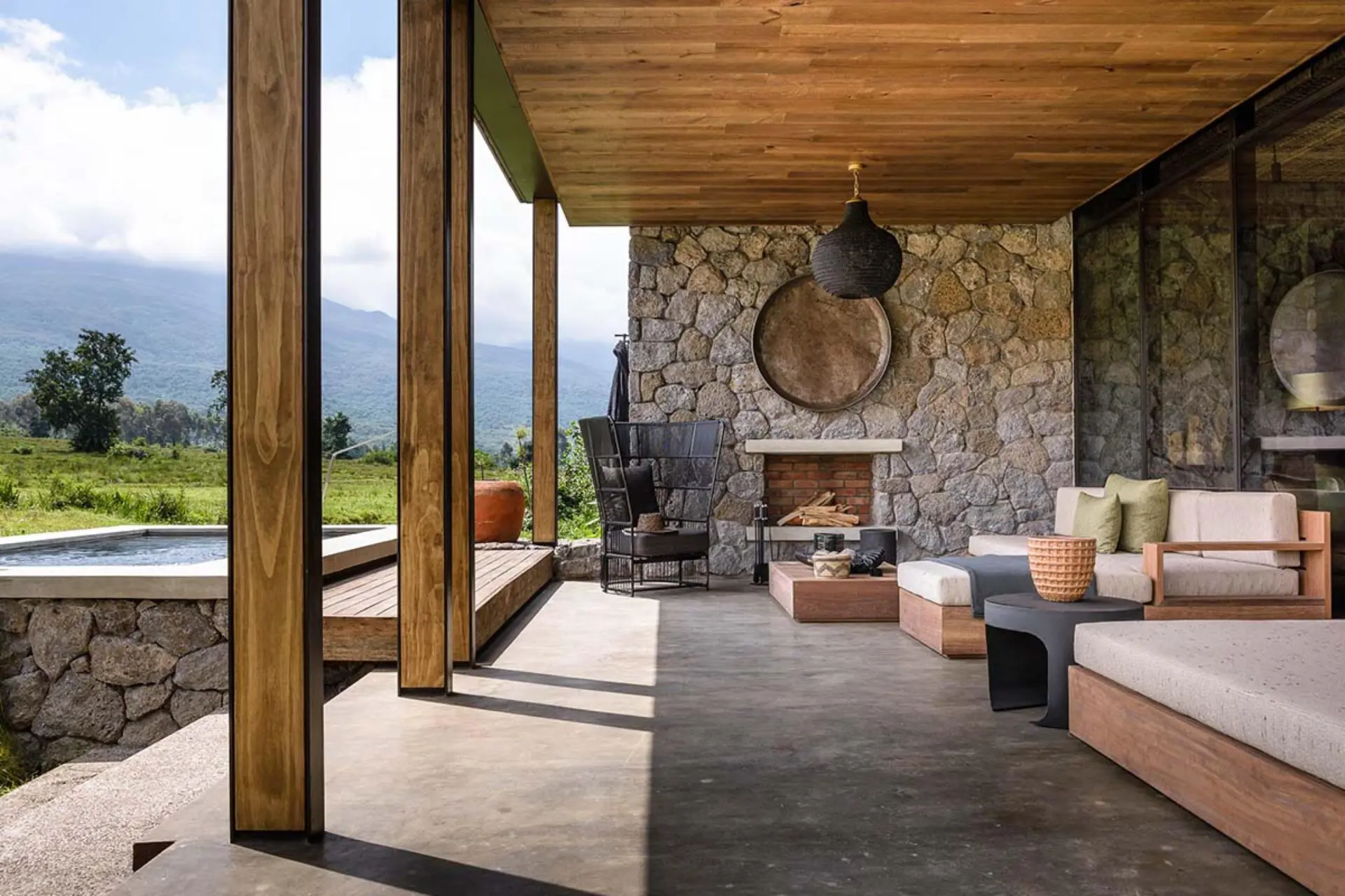 Five Volcanoes Boutique Hotel for honeymooners in Rwanda