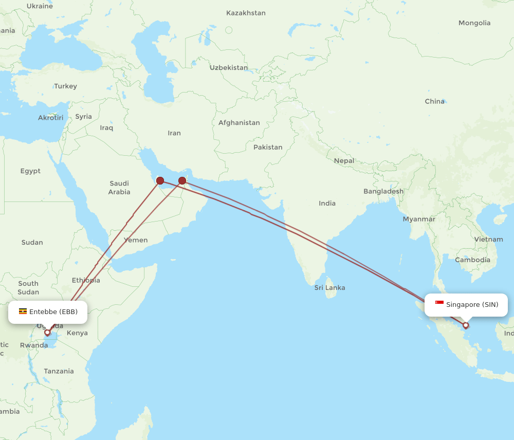 Flights from Singapore to Uganda and Rwanda – Nextgen Safaris Flights from Singapore to Uganda and Rwanda – International Flight Routes to Entebbe and Kigali for Gorilla Trekking Safaris with Nextgen Safaris