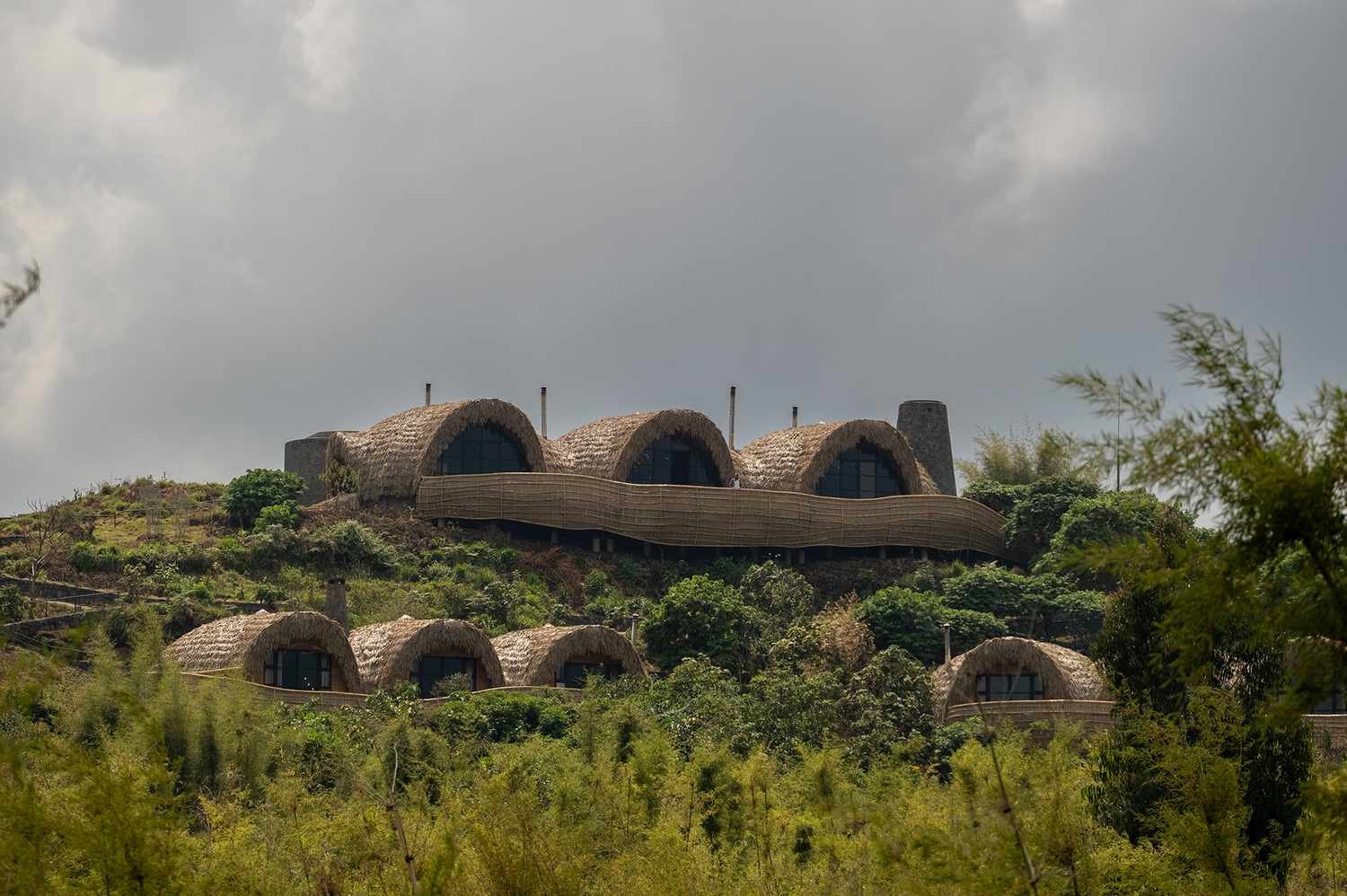 Luxury villas at Wilderness Bisate Reserve in Rwanda