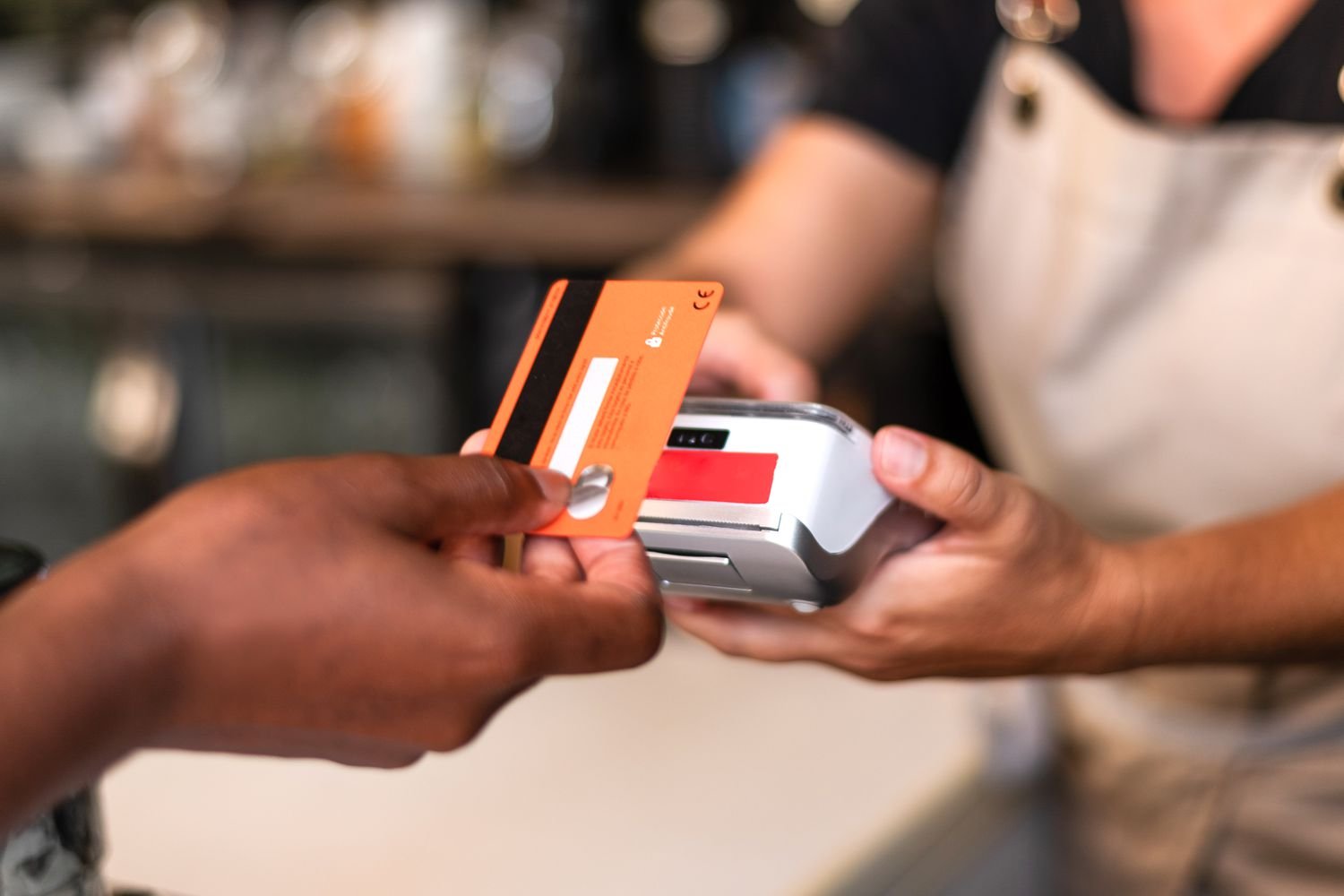 Credit card payments at restaurants and the processing fees businesses may pay