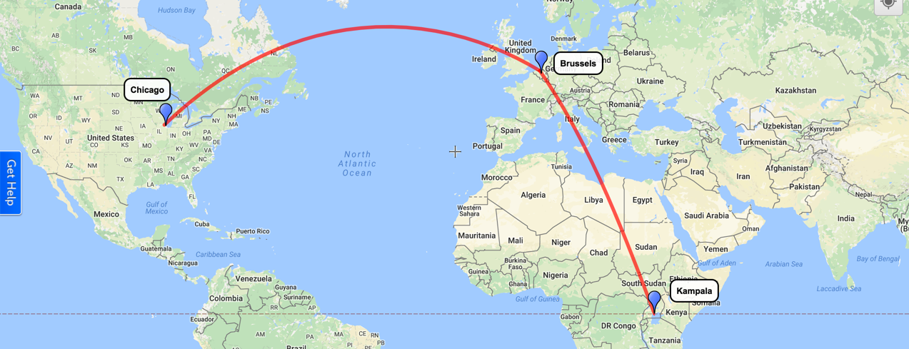 How to Travel from the USA to Uganda and Rwanda – Nextgen Safaris How to Travel from the USA to Uganda and Rwanda – Flight Routes, International Travel Connections and Gorilla Trekking Safari Planning for American Travelers with Nextgen Safaris