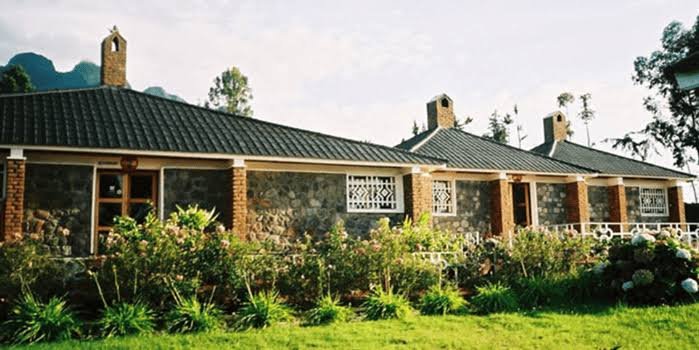 Location of Kinigi Guest House near Volcanoes National Park Rwanda