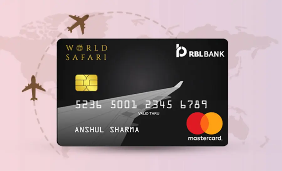 RBL Bank World Safari Credit Card RBL Bank World Safari Credit Card for international travel and safari-related payments
