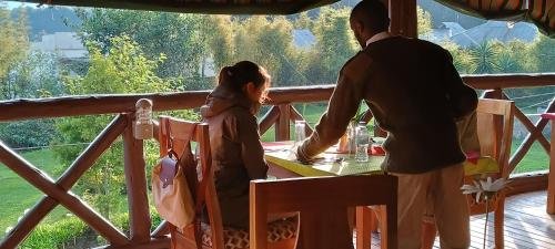 Dining experience at Da Vinci Gorilla Lodge Rwanda