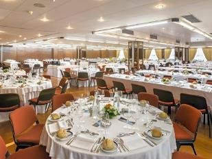 Dining experience at Fatima Hotel Kinigi Rwanda