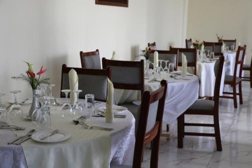 Restaurant and dining experiences at Fatima Hotel Kinigi Rwanda