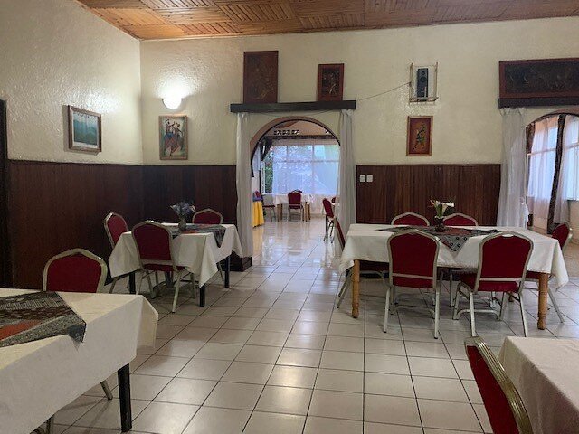 Restaurant and dining experiences at Hotel Muhabura Rwanda